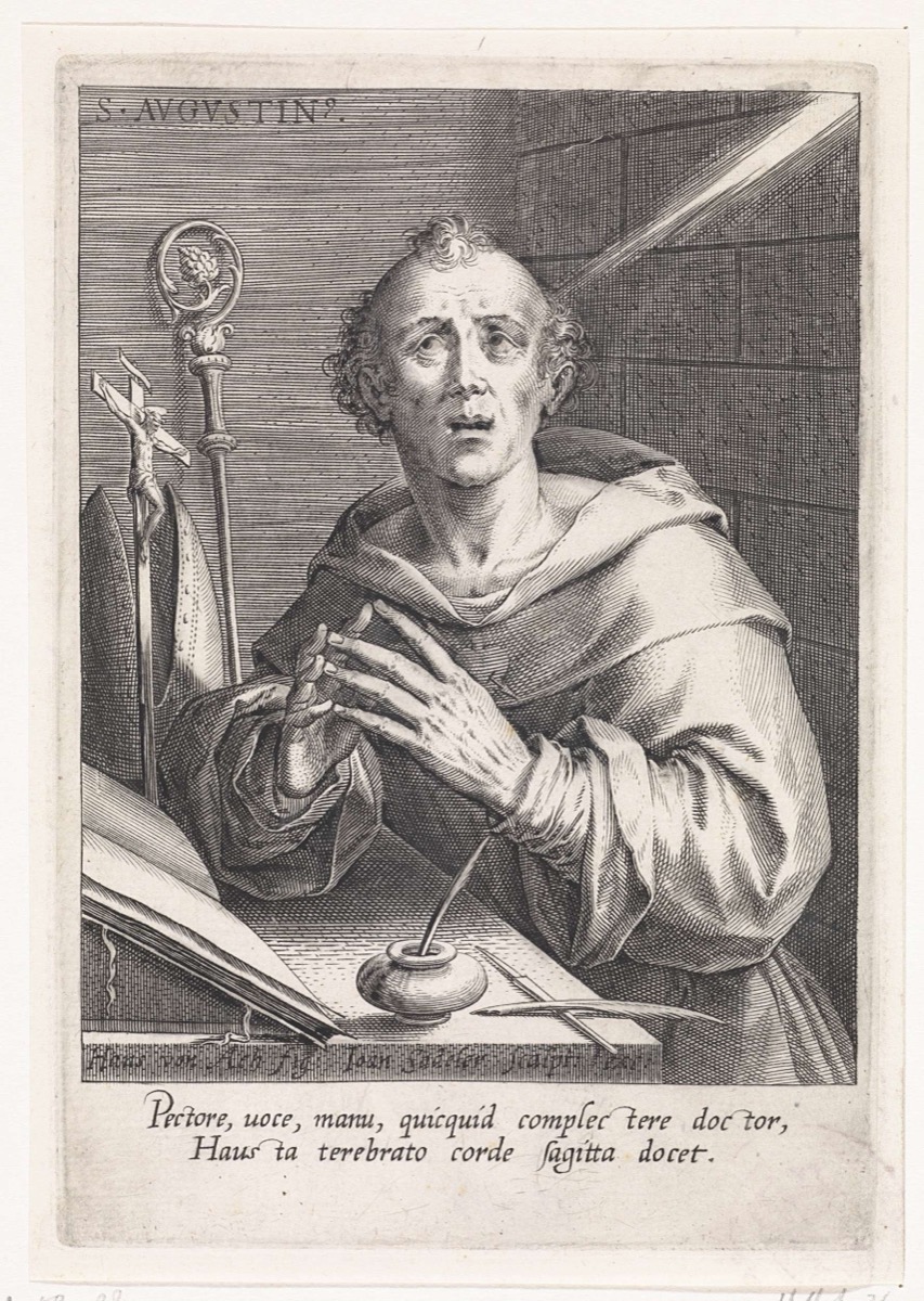Saint Augustine of Hippo Classical Artwork