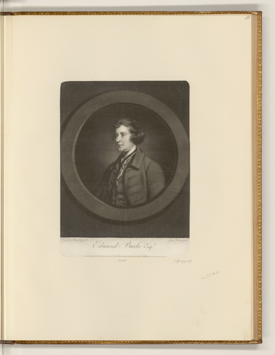 Edmund Burke Portrait