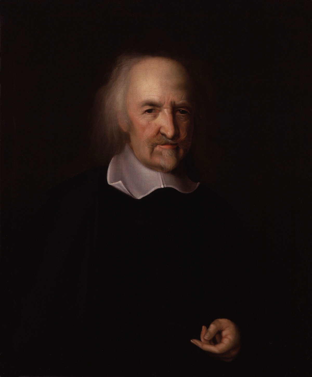 Portrait of Thomas Hobbes