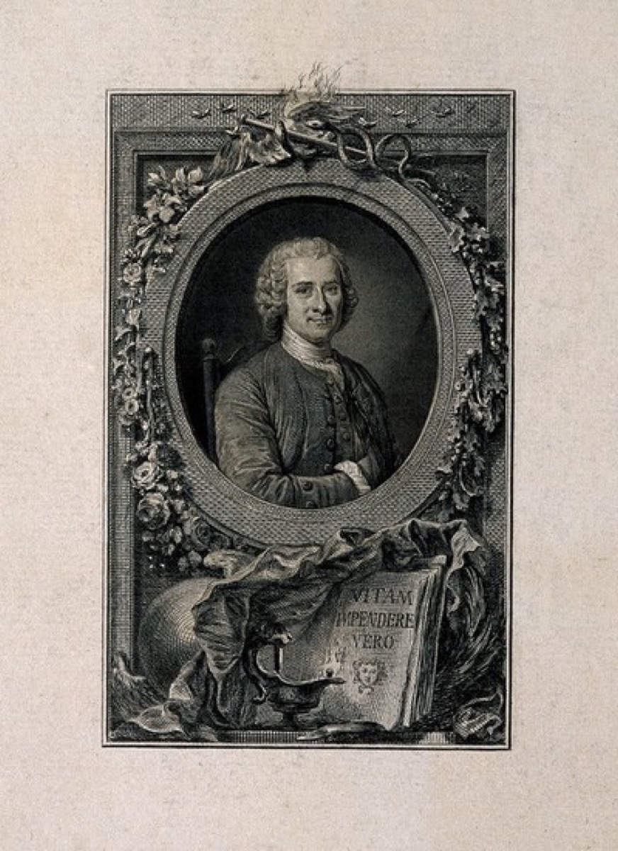 Jean-Jacques Rousseau Portrait